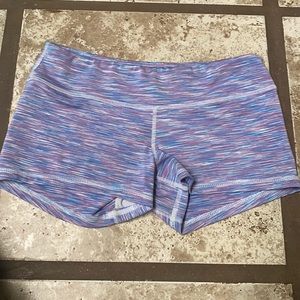 FLEO blue & pink striped shorts!